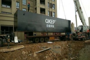 地埋式一體化污水處理設備的工作原理