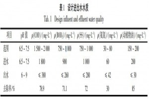 食品加工綜合廢水處理工藝